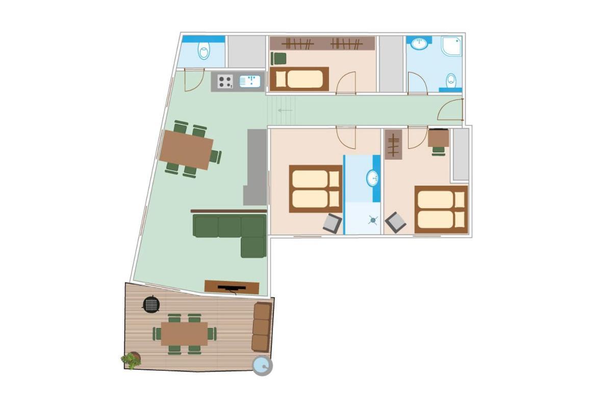 Boutique Apartment Sonnenhang - Incl Rooftop Spa Флийс Екстериор снимка